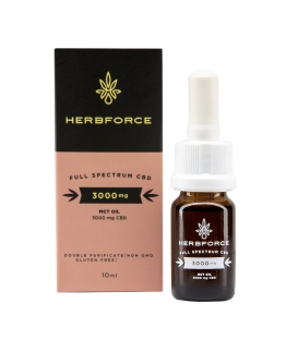 HERBFORCE CBD OLEJ 30 % Full Spectrum, 10 ml